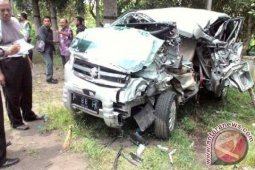 Rombongan Pimpinan Muhammadiyah Situbondo Terlibat Kecelakaan