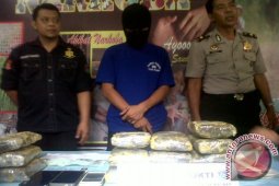 Polisi Ungkap Pengiriman Ganja Dikendalikan Napi