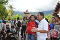 Wabup Buleleng Tinjau Korban Banjir Bandang
