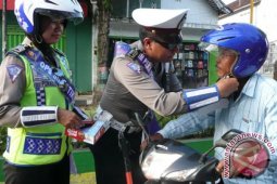 Dirlantas Babel Imbau Pengendara Bawa Helm Cadangan