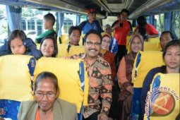 17 Mantan Gafatar Dipulangkan ke Jawa Tengah
