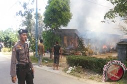 Rumah Pensiunan ASN Terbakar