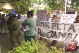 Warga tolak keberadaan Ormas Peta di Jambi