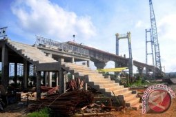 Chairil Anwar Ingatkan Kontraktor Pembangunan Jembatan Kumala