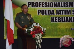 Pangdam Brawjaya Hadiri Rapim Polda Jatim