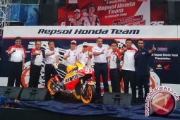 MotoGP 2016, Marquez Pamerkan Motor Barunya di Sentul
