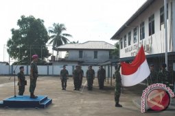 Lantamal XII Pontianak Gelar Upacara Bendera