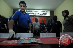 Polresta Jambi tangkap 48 orang terkait narkoba