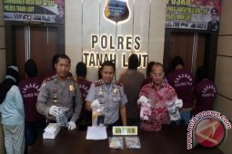 Polres Tanah Laut Ungkap 17 Kasus Narkotika