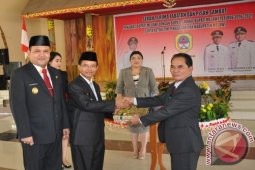 Pisah Sambut Pj dengan Bupati Melawi