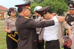 Kapolda Jambi pimpin upacara pemecatan anggota polisi