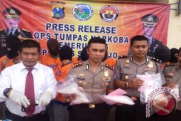 Polres Sidoarjo Tangkap Pengedar Sabu