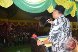 Ribuan Warga Abdya Hadiri Peresmian Posko Fakhruddin