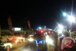 Lalu Lintas di Pantai Terentang Terpantau Macet