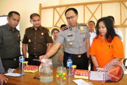 Polres Penajam Musnahkan 52,59 Gram Sabu-sabu