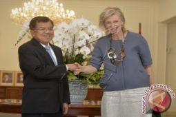 Vice President Receives Visiting Belgian Princess