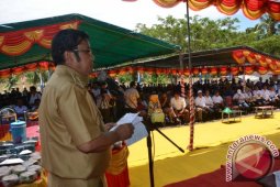 Gorontalo Utara Terima Bantuan 25 Unit Traktor