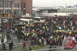 Ledakan di Bandara Brussel dan stasiun metro tewaskan sedikitnya 13 orang