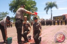 57 Lulusan Diktuba Polri Ditempatkan di Nias