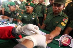 Persit KCK Korem 022/PT Donor Darah