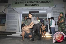 Lima Penghuni Tewas Saat Rutan Bengkulu Terbakar