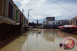 Banjir Landa Sejumlah Lokasi di Bangka Barat