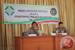 Koperasi Polres Balangan Laba  Rp116 Juta