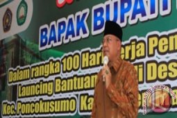 Irigasi "Sprinkle" Pertama di Indonesia Dioperasikan