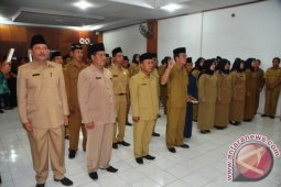 Sekda Lantik 53 Pejabat Dijajaran Dinas Pendidikan