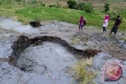Semburan Lumpur di  Bojonegoro Masuk Waduk Pacal