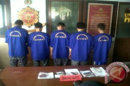 Polresta Pontianak Tangkap Lima Penjual Judi Togel