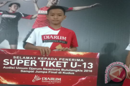 Pebulutangkis Cilik Bone Bolango Lolos Audisi "Djarum Beasiswa"