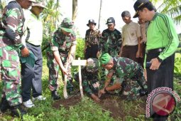 Kodim 0824/Jember Lakukan Gerakan Penghijauan