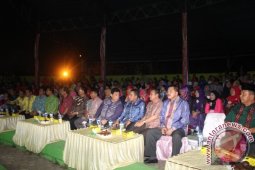 Pengunjung Malam Kesenian Padangsidimpuan Ramaikan PRSU