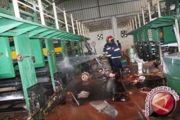 Dua gedung pabrik mebel milik Jokowi terbakar