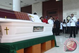 PERSEMAYAMAN JENAZAH ANGGOTA DPRD SUMUT
