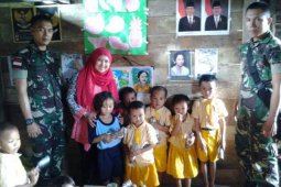 Anak-anak Perbatasan Peringati Hari Kartini