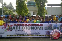 Dinas PU Tapsel Bergotong Royong