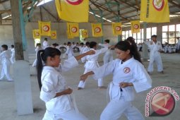 76  Karateka Landak Ikuti Ujian Kenaikan Tingkat