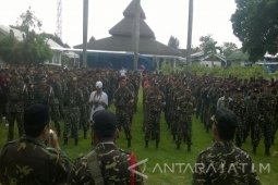 Banser Kabupaten Kediri Tolak Muktamar HTI