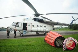 Heli mulai dikerahkan bantu padamkan kebakaran lahan di Riau