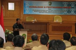 Bupati Penajam Kumpulkan SKPD Evaluasi Pelaksanaan Pembangunan