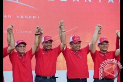 Kegialan Elang Nusantara Sekaligus Uji BTS Telkomsel