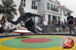 Pergasi Tampilkan Gasing Raksasa di TAFISA 2016