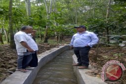 Diperbaiki, Irigasi Tiang Aras  Lancar