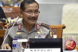 Kapolri Larang Sipil Kenakan "Turn Back Crime"
