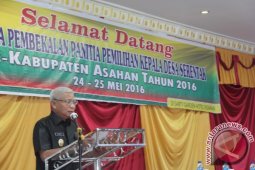 Wabup Asahan Buka Pembekalan Pilkades