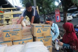 Operasi Pasar Beras di Tulungagung Sepi Pembeli
