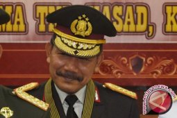 Kapolri Pamitan Saat Pimpin Peringatan HUT Bhayangkara