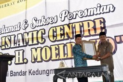 Persemian Masjid Moeldoko